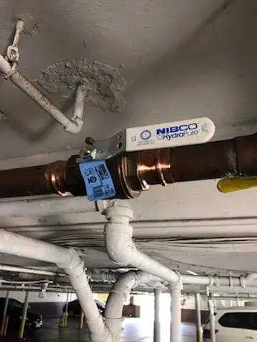 Copper pipe repair and valve work for Water Line Repair in Virginia